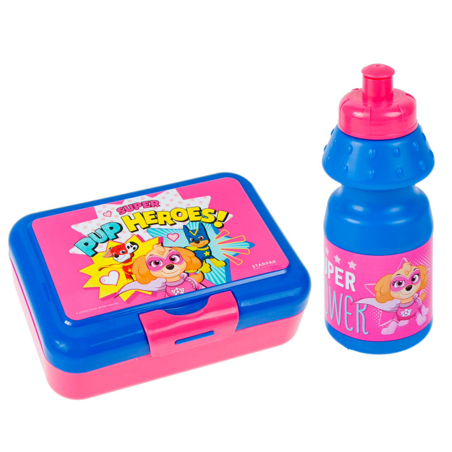 Broodtrommel met Drinkfles PAW Patrol Girls