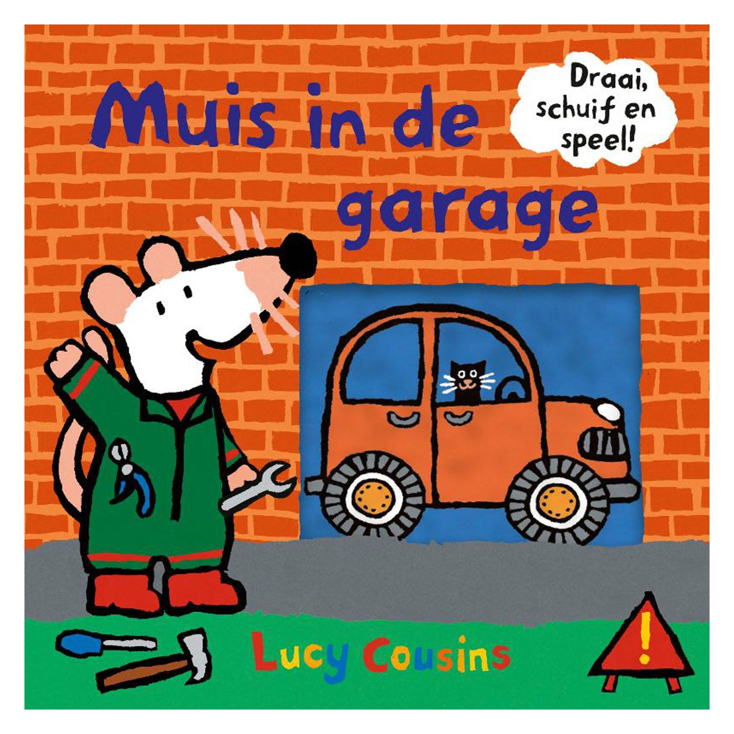 Draai, schuif en speel - Muis in de garage