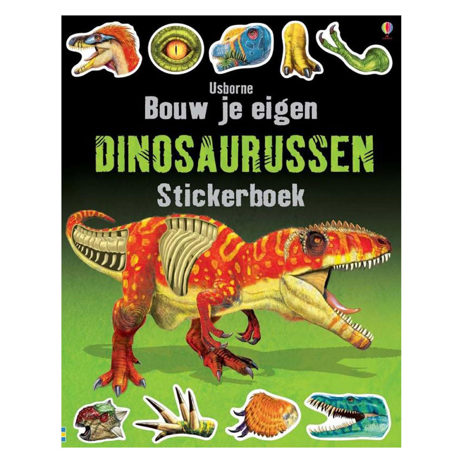 Bouw je eigen Dinosaurussen Stickerboek