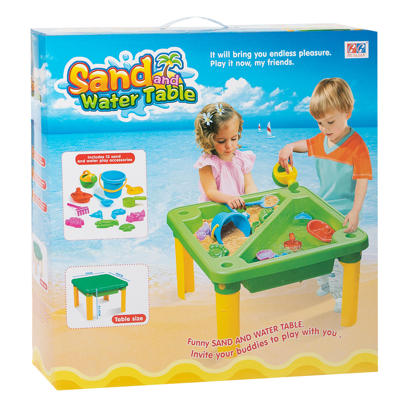 Zand- en Watertafel Deluxe, 18dlg.