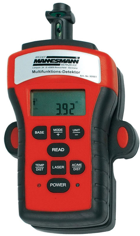 Brüder Mannesmann Multifunktionele laser meter Brüder Mannesmann Multifunktionele laser meter