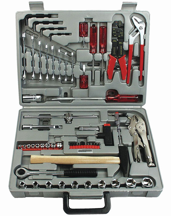 Brüder Mannesmann Gereedschapset (100 dlg) in koffer Brüder Mannesmann Gereedschapset (100 dlg) in koffer