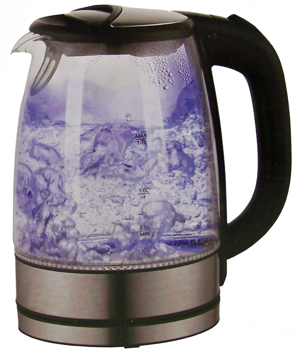 Glazen Waterkoker 1.7L met LED verlichting Glazen Waterkoker 1.7L met LED verlichting