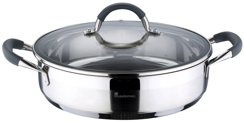 Bergner RVS 18/10 Serveerpan 28cm - 3,8 liter Bergner RVS 18/10 Serveerpan 28cm - 3,8 liter