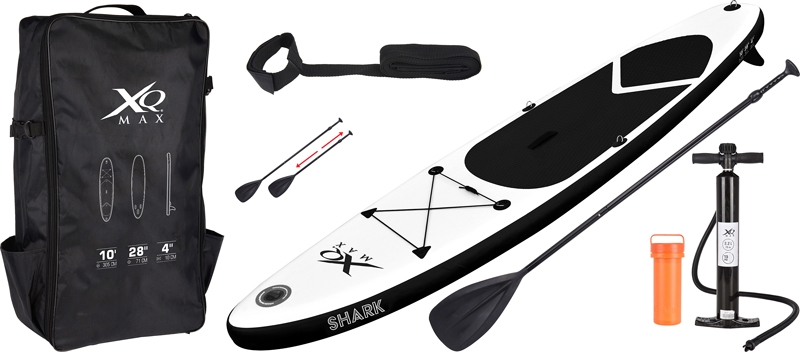 SUP-board 305cm zwart - met accessoires SUP-board 305cm zwart - met accessoires