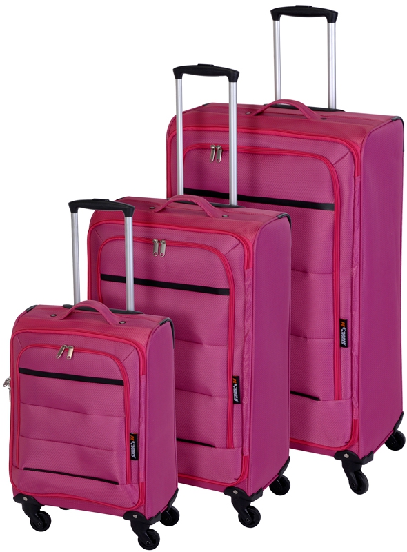 ProWorld Trolleyset fuchsia ProWorld Trolleyset fuchsia