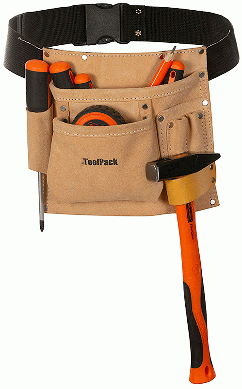 ToolPack Gereedschapriem "Regular" met 1 holster ToolPack Gereedschapriem "Regular" met 1 holster