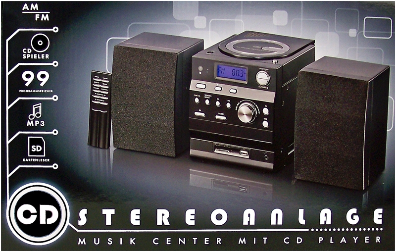 Microset met Radio / CD-speler en afstandsbediening Microset met Radio / CD-speler en afstandsbediening