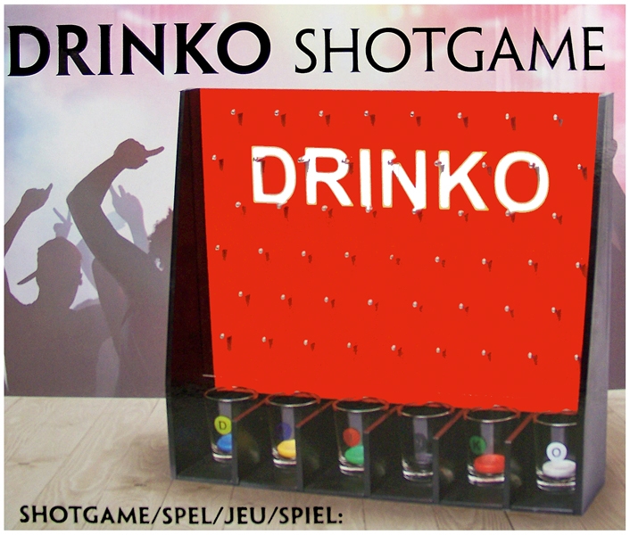 Drinko Shotgame spel Drinko Shotgame spel