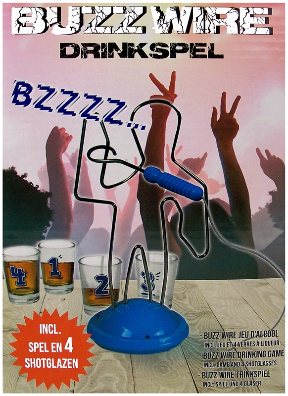 Buzz Wire drinkspel Buzz Wire drinkspel