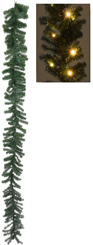 Guirlande met 35 LED's - 270 cm - met timer - werkt op batterijen Guirlande met 35 LED's - 270 cm - met timer - werkt op batterijen