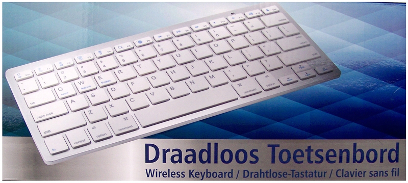Draadloos toetsenbord Draadloos toetsenbord