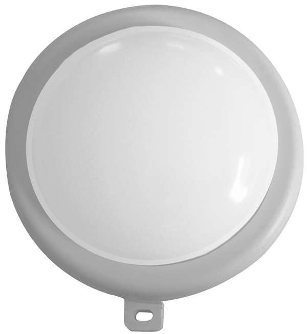 LED Buitenlamp rond - wit - 6W