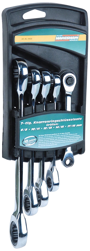 Brüder Mannesmann Ringratelsleutelset Brüder Mannesmann Ringratelsleutelset
