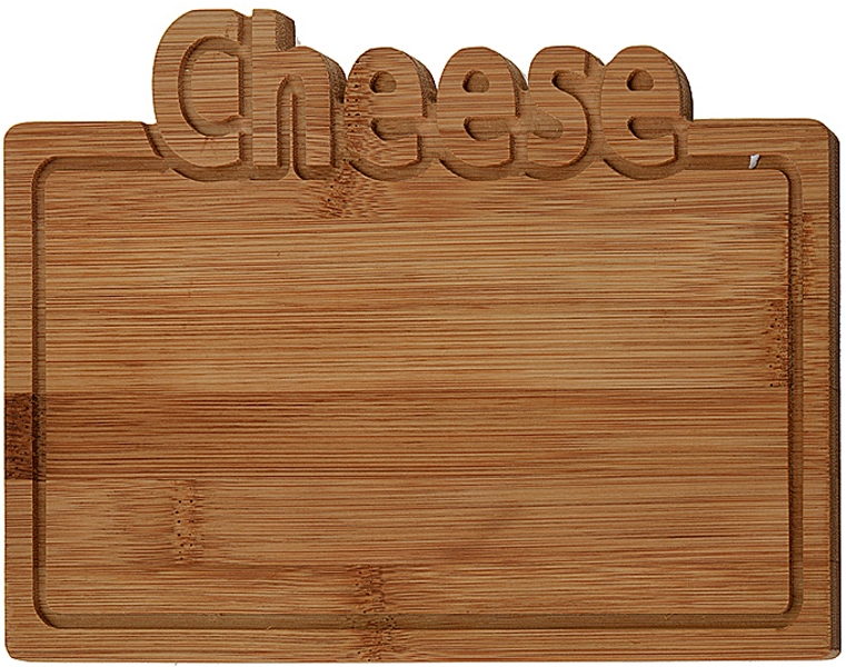 Bamboe snijplank -Cheese - 25x17cm Bamboe snijplank -Cheese - 25x17cm