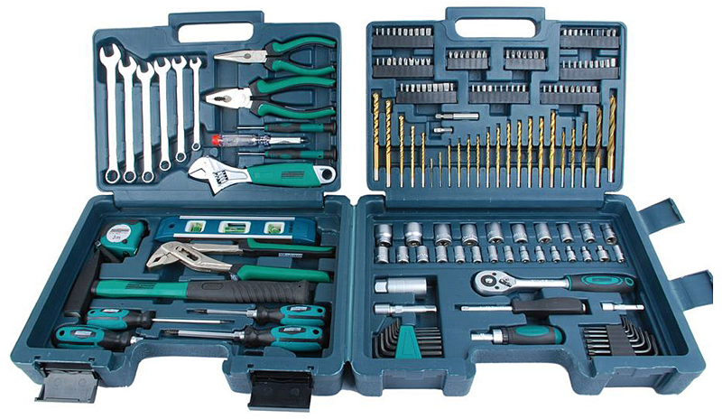 Brüder Mannesmann Gereedschapkoffer 4-in-1 (176 delig) Brüder Mannesmann Gereedschapkoffer 4-in-1 (176 delig)