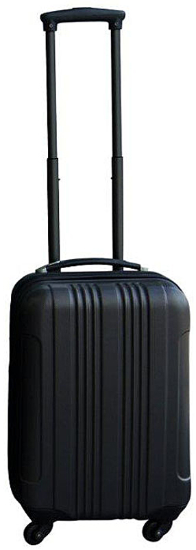 Ceruzo handbagage koffer ABS zwart Ceruzo handbagage koffer ABS zwart