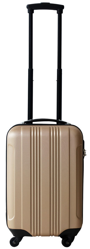 Ceruzo handbagage koffer ABS champagne Ceruzo handbagage koffer ABS champagne