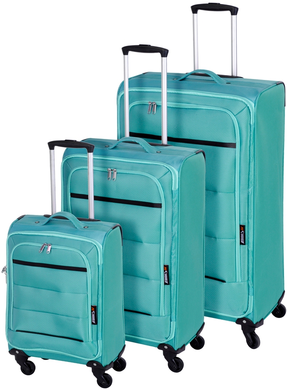 ProWorld Trolleyset mintgroen ProWorld Trolleyset mintgroen