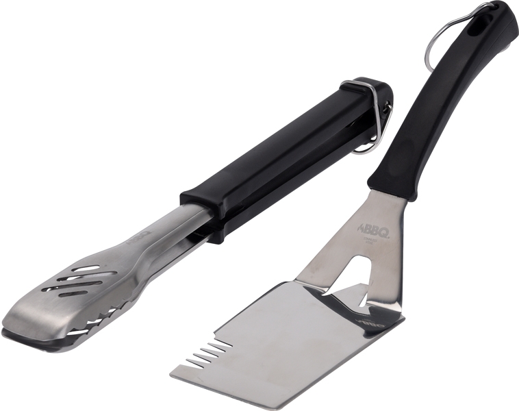 Barbecue kookgerei - RVS - 2 stuks Barbecue kookgerei - RVS - 2 stuks