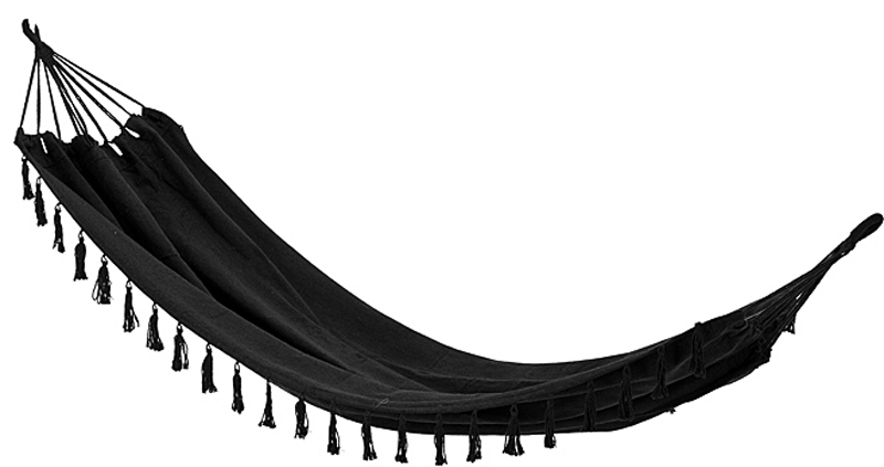 Hangmat - 1 persoons - zwart Hangmat - 1 persoons - zwart