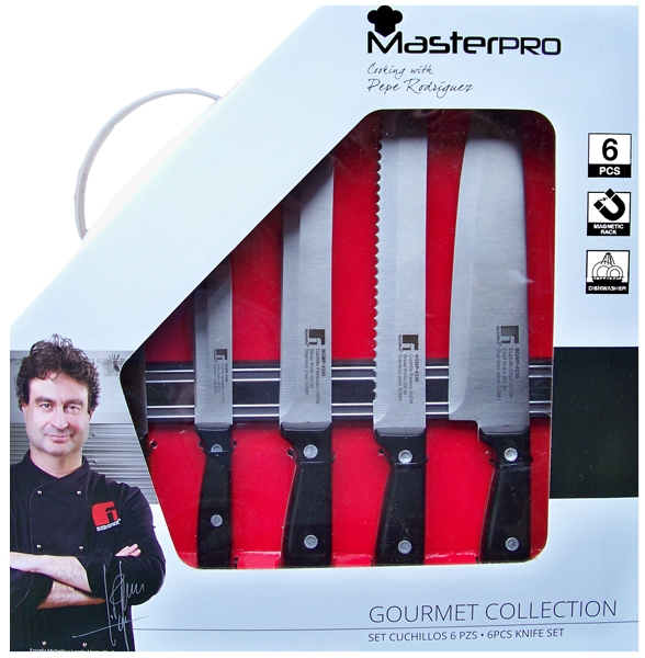 Masterpro 6-delige messenset Masterpro 6-delige messenset