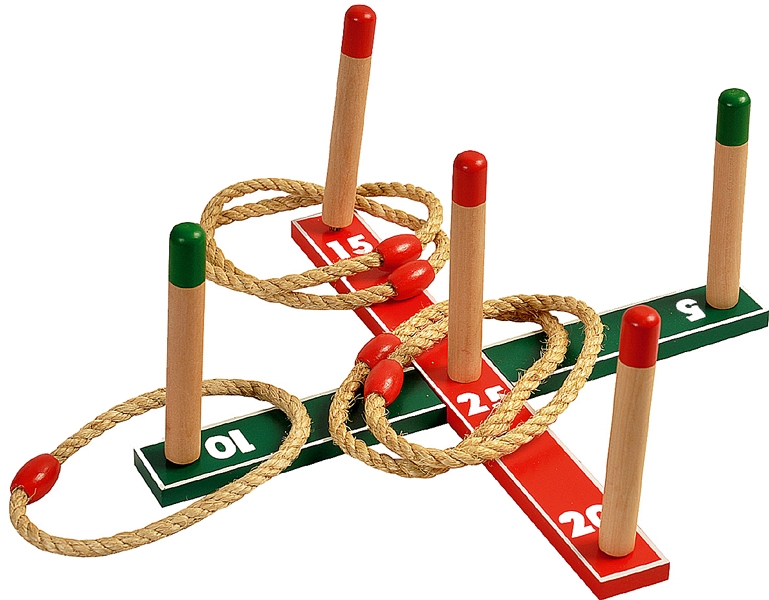 Houten Ringwerpspel Houten Ringwerpspel