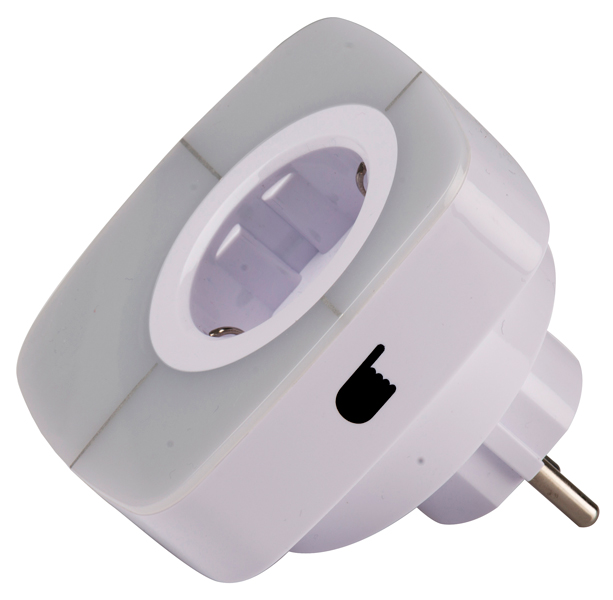 Grundig Nachtlamp met stekkerdoos en sensor (kleurverandering) Grundig Nachtlamp met stekkerdoos en sensor (kleurverandering)