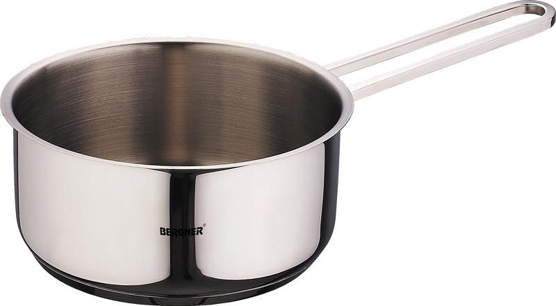 Bergner Classic Steelpan - RVS - Ø16 cm - 1,35L Bergner Classic Steelpan - RVS - Ø16 cm - 1,35L