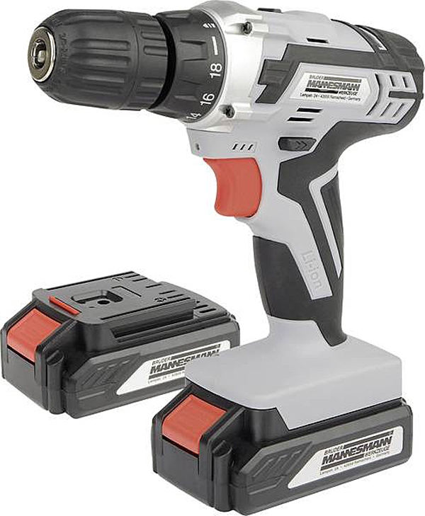 Brüder Mannesmann Accu schroefboormachine - 20V met extra accu Brüder Mannesmann Accu schroefboormachine - 20V met extra accu