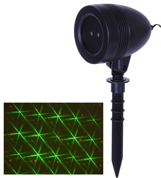 Laser projector met afstandsbediening - meerkleurig
