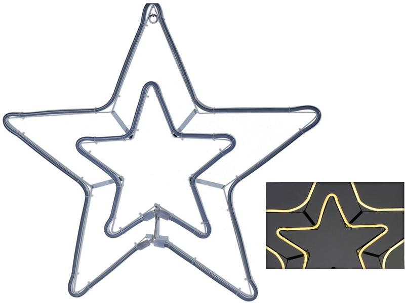 LED Slangverlichting kerstster - 360 SMD-LED - 55cm LED Slangverlichting kerstster - 360 SMD-LED - 55cm