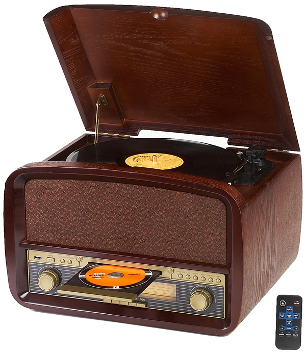 Camry CR 1112 - Retro platenspeler + CD/MP3/USB Camry CR 1112 - Retro platenspeler + CD/MP3/USB