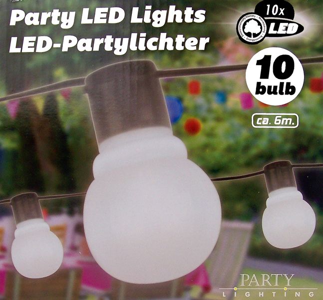 Party Lighting LED light white 10pcs 10LED