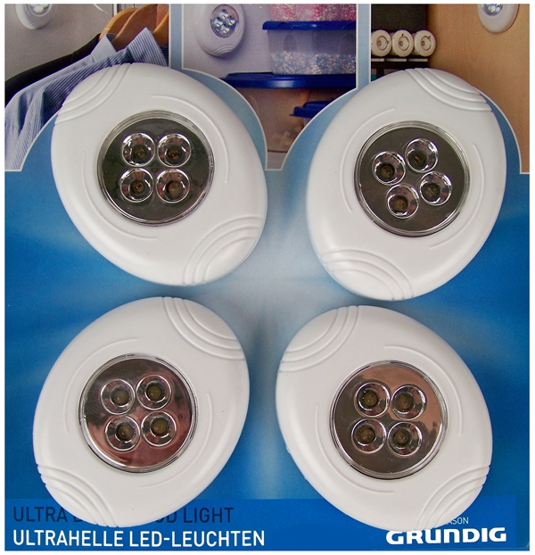 Grundig Ultraheldere POD-lamp, set van 4 stuks Grundig Ultraheldere POD-lamp, set van 4 stuks