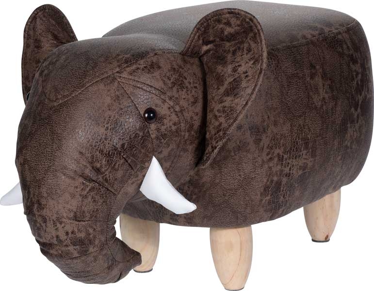 Poef olifant - voetenbank Poef olifant - voetenbank