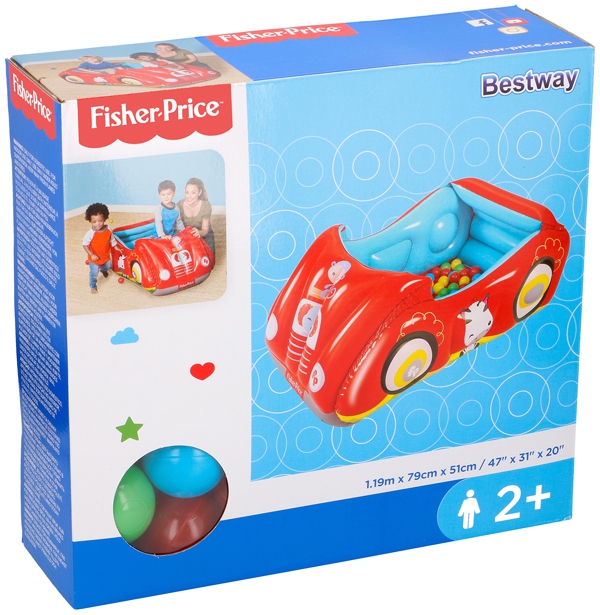 Fisher-Price Ballenbak Racewagen Fisher-Price Ballenbak Racewagen