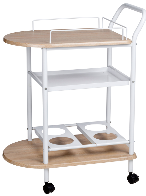 HomeStyle Serveerwagen (62x38x84,5) HomeStyle Serveerwagen (62x38x84,5)