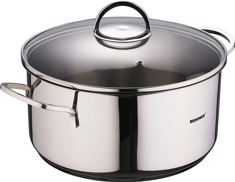 Bergner Classic Kookpan - RVS - Ø24 cm - 4,7L Bergner Classic Kookpan - RVS - Ø24 cm - 4,7L