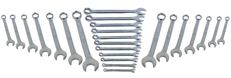 Brüder Mannesmann Steek-ringsleutelset (25 dlg) Brüder Mannesmann Steek-ringsleutelset (25 dlg)